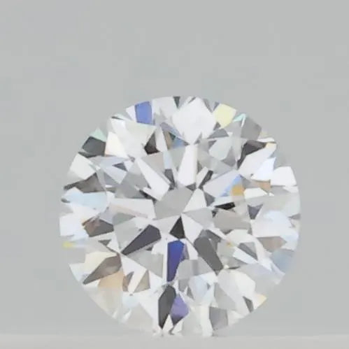 0.13ct Round Lab Grown Diamond (Colour D, Clarity VVS2, Cut EX, IGI Certified)