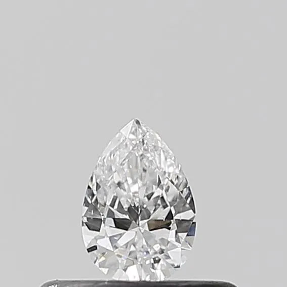 0.18ct Pear Natural Diamond (Colour D, Clarity SI2, GIA Certified)