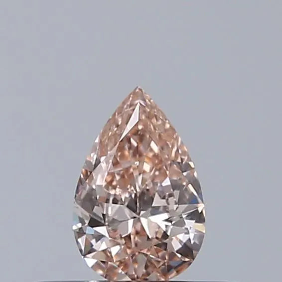 0.20ct Pear Natural Diamond (Colour Very Light Pinkish Brown, Clarity SI1, Cut VG, IGI Certified)