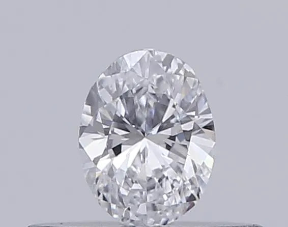 0.21ct Oval Lab Grown Diamond (Colour D, Clarity VVS2, IGI Certified)