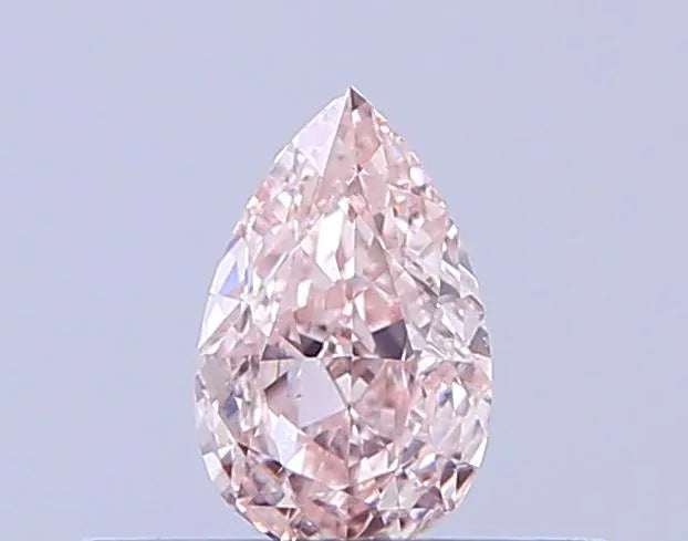 0.27ct Pear Lab Grown Diamond (Colour Fancy Light Brown Pink, Clarity VS2, IGI Certified)