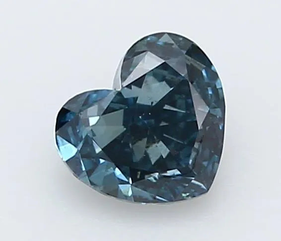 0.31ct Heart Lab Grown Diamond (Colour Fancy Intense Blue, Clarity SI1, IGI Certified)