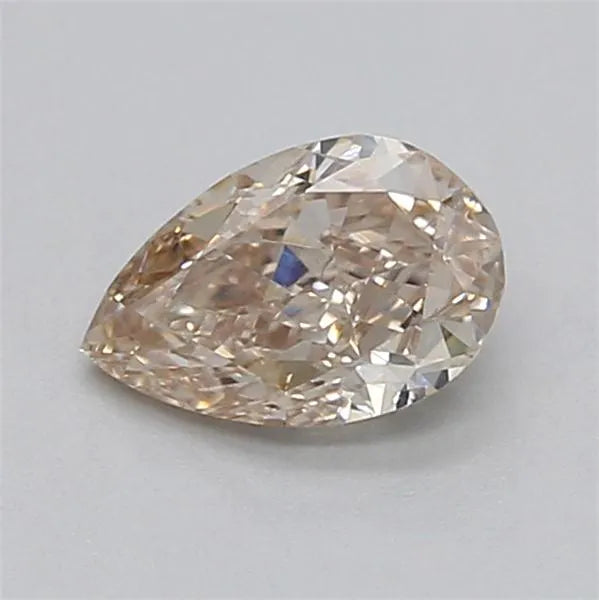 0.33ct Pear Lab Grown Diamond (Colour Very Light Brown, Clarity VVS2, IGI Certified)