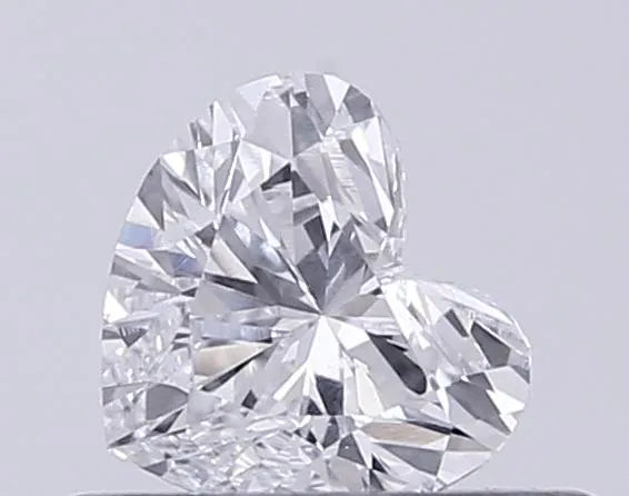 0.35ct Heart Lab Grown Diamond (Colour D, Clarity VVS2, IGI Certified)