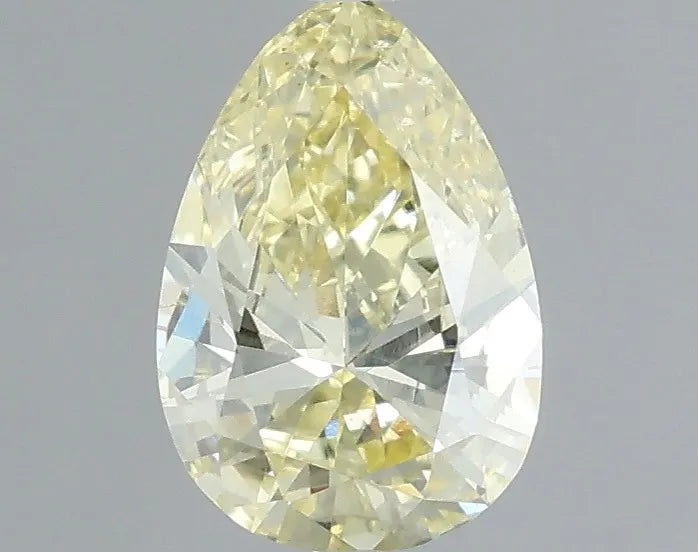 0.36ct Pear Lab Grown Diamond (Colour Fancy Yellow, Clarity VS2, IGI Certified)