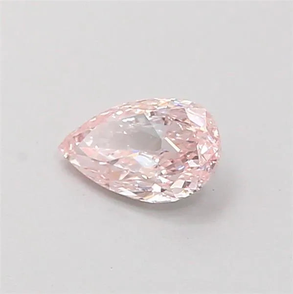 0.37ct Pear Lab Grown Diamond (Colour Fancy Intense Pink, Clarity VS1, IGI Certified)