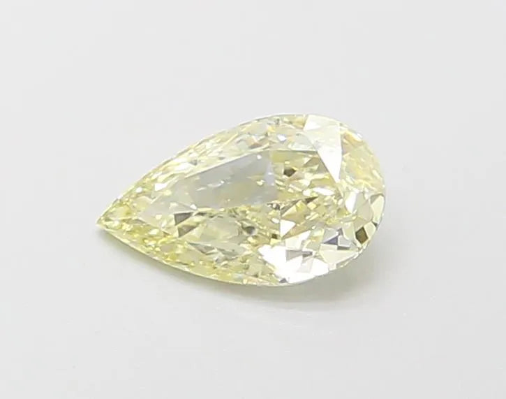 0.37ct Pear Lab Grown Diamond (Colour Fancy Light Yellow, Clarity VS2, IGI Certified)