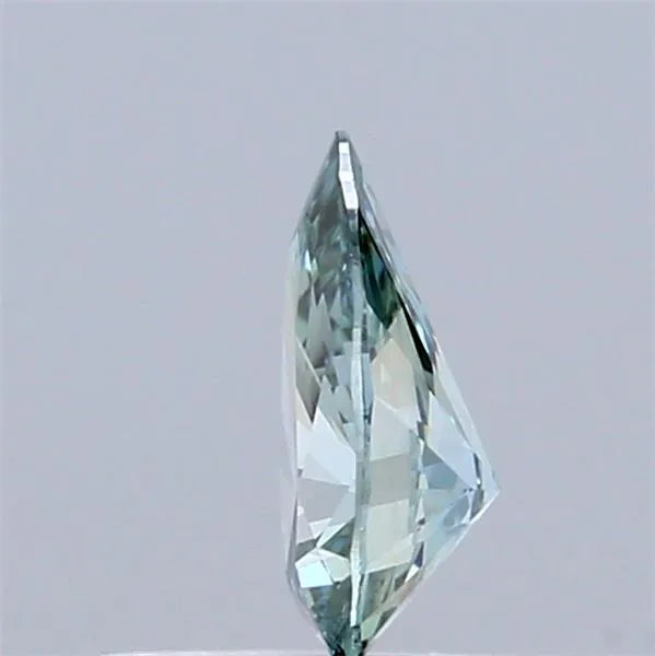 0.38ct Pear Lab Grown Diamond (Colour Fancy Vivid Green, Clarity VVS2, IGI Certified)