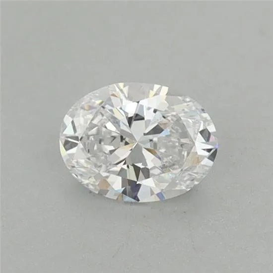 0.39ct Oval Lab Grown Diamond (Colour D, Clarity VVS2, IGI Certified)
