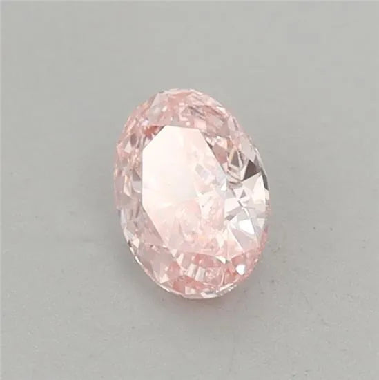 0.43ct Oval Lab Grown Diamond (Colour Fancy Vivid Pink, Clarity SI1, IGI Certified)