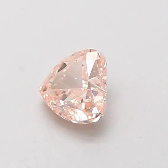 0.44ct Heart Lab Grown Diamond (Colour Fancy Intense Pink, Clarity VVS2, IGI Certified)