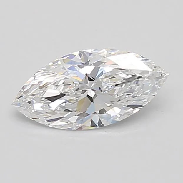 0.45ct Marquise Lab Grown Diamond (Colour D, Clarity VVS2, Cut EX, IGI Certified)