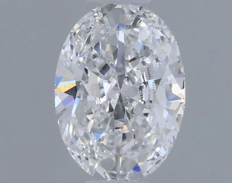 0.45ct Oval Lab Grown Diamond (Colour D, Clarity VVS2, IGI Certified)