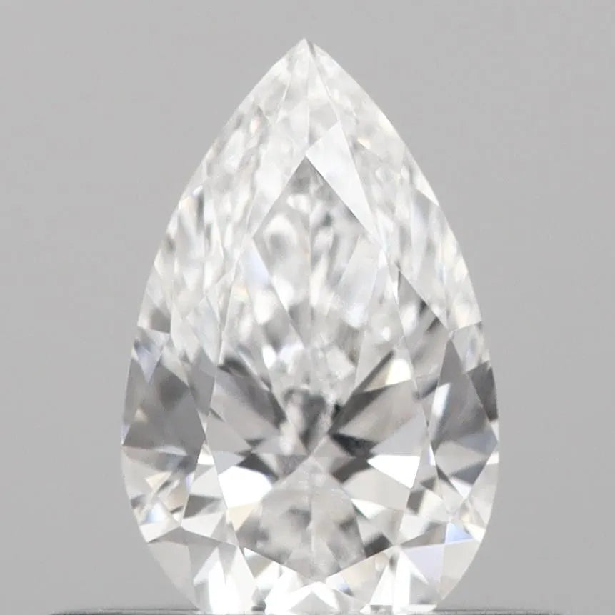 0.45ct Pear Lab Grown Diamond (Colour D, Clarity VVS2, IGI Certified)