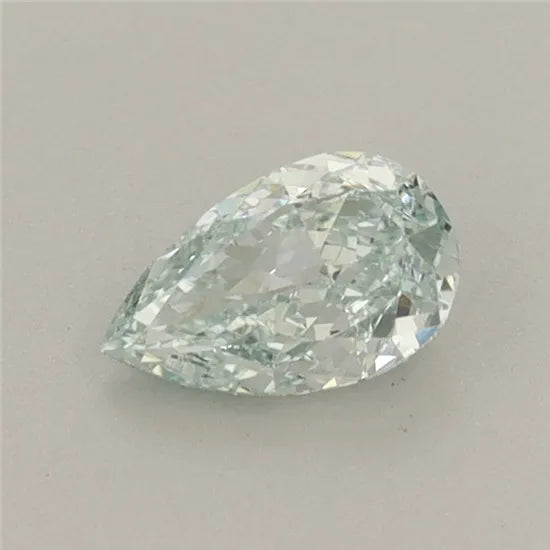 0.45ct Pear Lab Grown Diamond (Colour Fancy Light Green, Clarity VS1, IGI Certified)