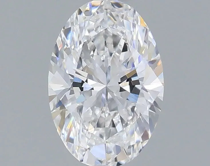 0.46ct Oval Lab Grown Diamond (Colour D, Clarity VVS2, IGI Certified)