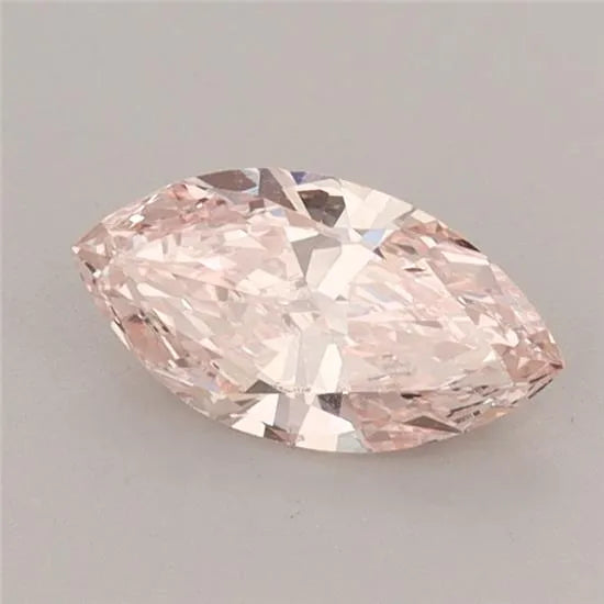 0.50ct Marquise Lab Grown Diamond (Colour Fancy Intense Pink, Clarity VS2, Cut VG, IGI Certified)