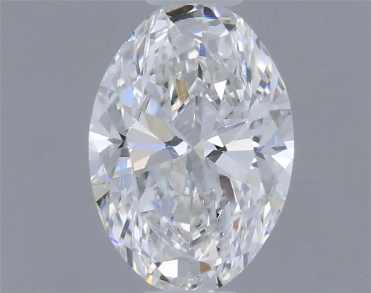 0.50ct Oval Lab Grown Diamond (Colour D, Clarity VVS2, IGI Certified)