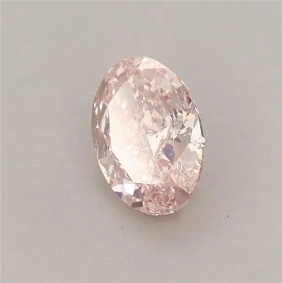 0.50ct Oval Lab Grown Diamond (Colour Fancy Intense Pink, Clarity VS1, IGI Certified)
