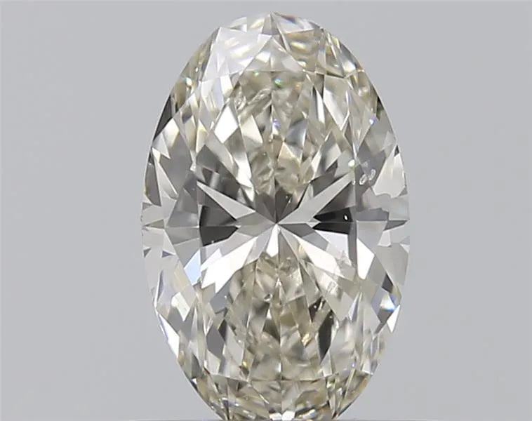 0.50ct Oval Natural Diamond (Colour K, Clarity SI2, GIA Certified)