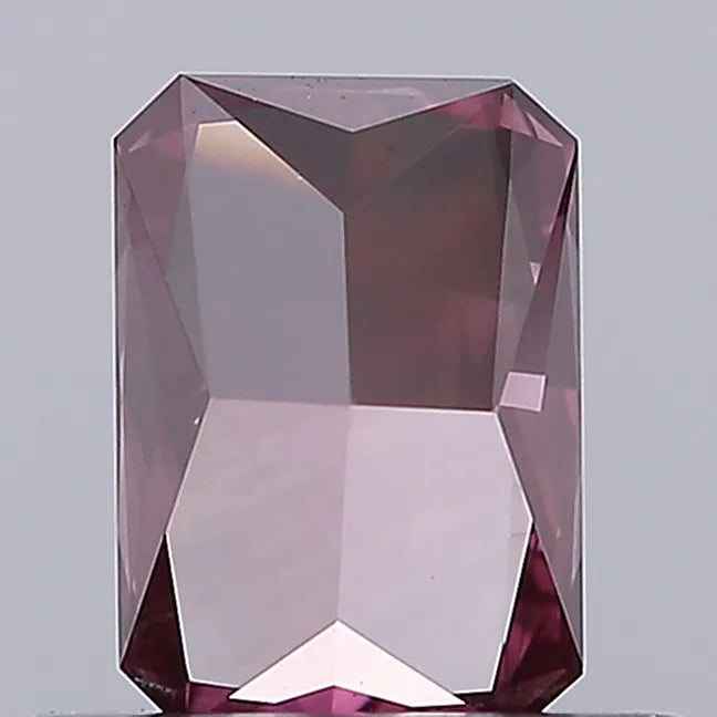 0.51ct Radiant Lab Grown Diamond (Colour Fancy Deep Pink, Clarity SI1, IGI Certified)