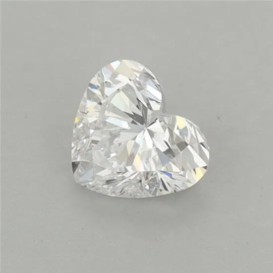 0.52ct Heart Lab Grown Diamond (Colour D, Clarity VVS2, IGI Certified)