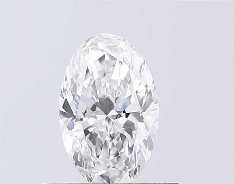 0.52ct Oval Lab Grown Diamond (Colour D, Clarity VS2, IGI Certified)