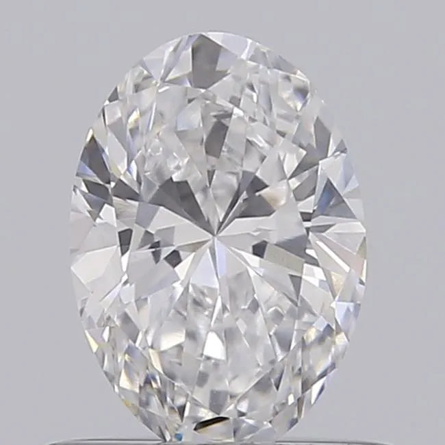 0.52ct Oval Lab Grown Diamond (Colour D, Clarity VVS2, IGI Certified)