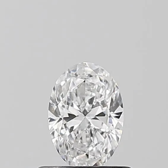 0.52ct Oval Lab Grown Diamond (Colour D, Clarity VVS2, IGI Certified)