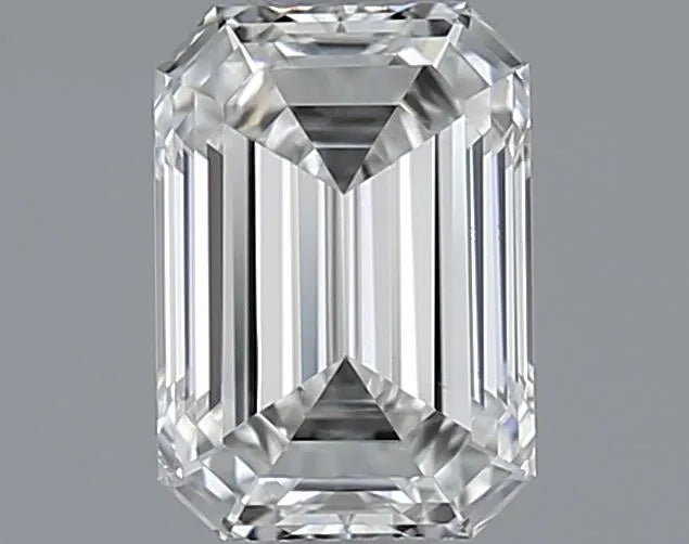 0.53ct Emerald Natural Diamond (Colour F, Clarity IF, GIA Certified)