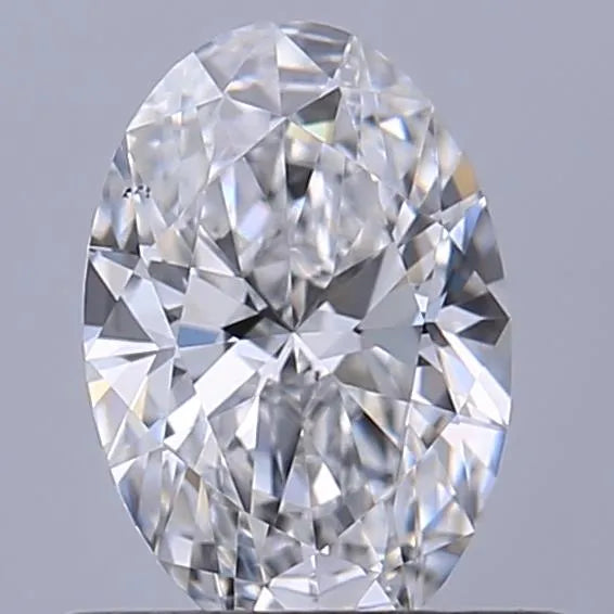 0.53ct Oval Lab Grown Diamond (Colour D, Clarity VS1, IGI Certified)