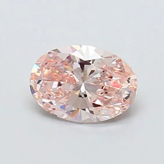 0.53ct Oval Lab Grown Diamond (Colour Fancy Pink, Clarity VS2, IGI Certified)