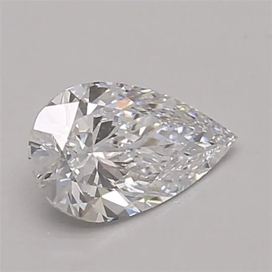 0.53ct Pear Lab Grown Diamond (Colour D, Clarity IF, Cut VG, IGI Certified)