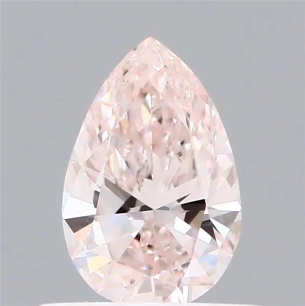 0.53ct Pear Lab Grown Diamond (Colour Fancy Light Pink, Clarity VVS2, Cut GD, IGI Certified)