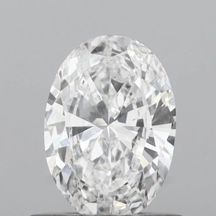 0.54ct Oval Lab Grown Diamond (Colour D, Clarity VVS2, IGI Certified)