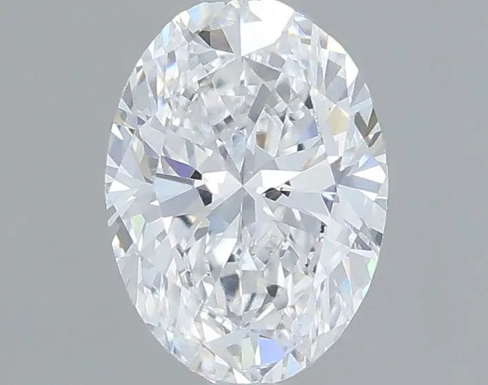 0.54ct Oval Lab Grown Diamond (Colour D, Clarity VVS2, IGI Certified)