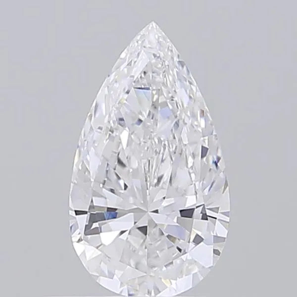 0.54ct Pear Lab Grown Diamond (Colour D, Clarity VVS2, IGI Certified)