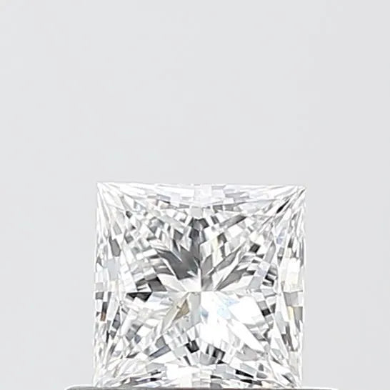 0.54ct Princess Lab Grown Diamond (Colour D, Clarity VS2, IGI Certified)