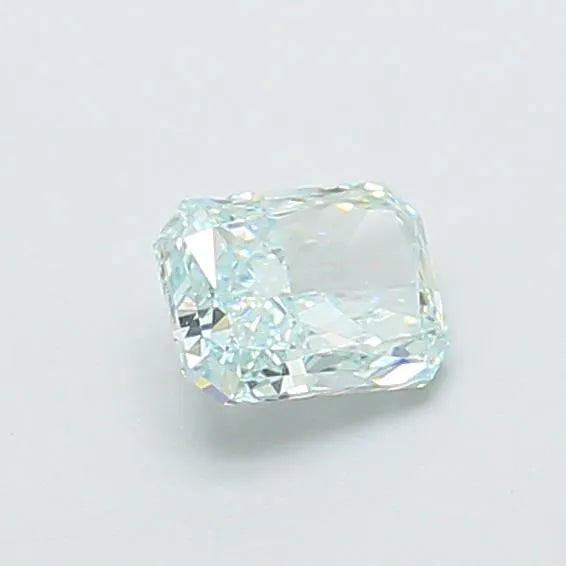 0.54ct Radiant Lab Grown Diamond (Colour Fancy Green, Clarity VS1, IGI Certified)