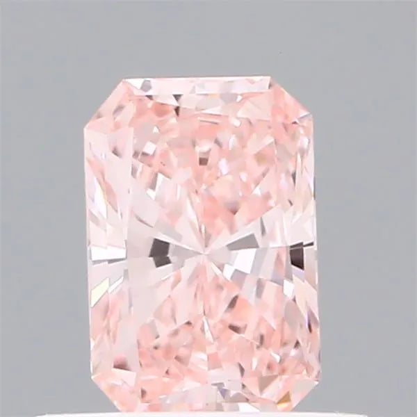 0.54ct Radiant Lab Grown Diamond (Colour Fancy Vivid Pink, Clarity VS1, IGI Certified)