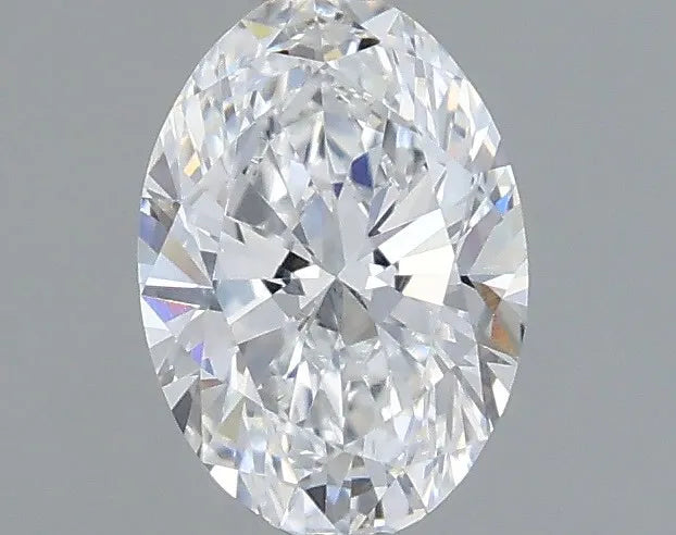 0.55ct Oval Lab Grown Diamond (Colour D, Clarity VVS2, IGI Certified)