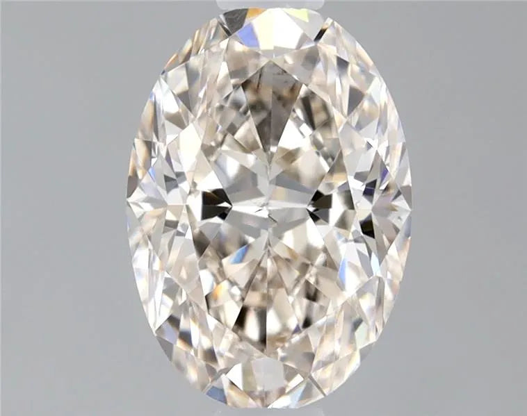 0.55ct Oval Natural Diamond (Colour K, Clarity SI1, Cut EX, GIA Certified)