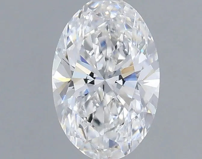 0.56ct Oval Lab Grown Diamond (Colour D, Clarity VVS1, IGI Certified)