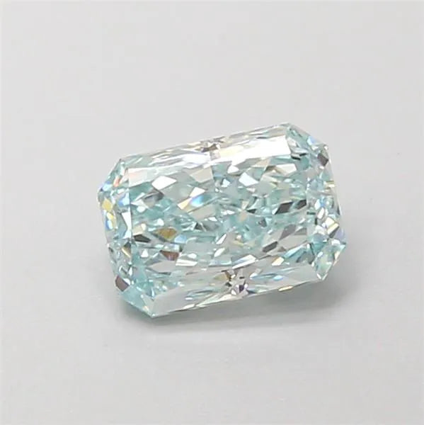 0.57ct Radiant Lab Grown Diamond (Colour Fancy Green, Clarity VS1, IGI Certified)