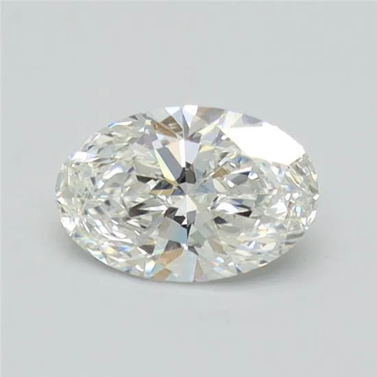 0.58ct Oval Lab Grown Diamond (Colour G, Clarity VVS1, Cut EX, IGI Certified)