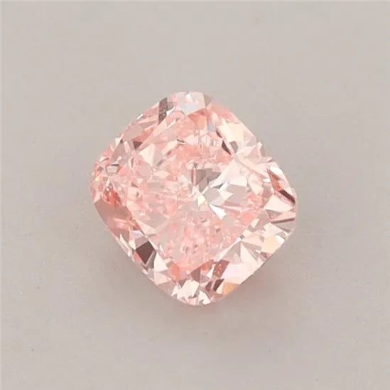 0.59ct Cushion brilliant Lab Grown Diamond (Colour Fancy Intense Pink, Clarity VS1, IGI Certified)