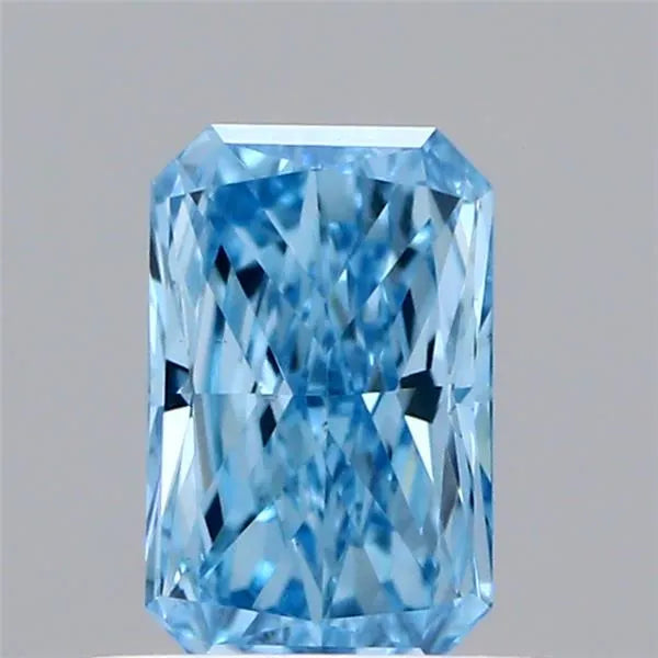 0.60ct Radiant Lab Grown Diamond (Colour Fancy Vivid Blue, Clarity VS1, IGI Certified)