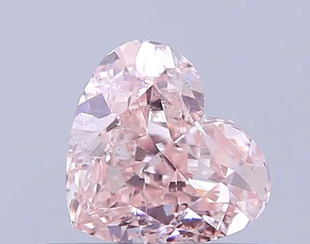 0.61ct Heart Lab Grown Diamond (Colour Fancy Pink, Clarity SI1, IGI Certified)