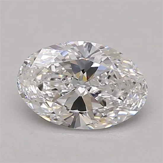 0.63ct Oval Lab Grown Diamond (Colour D, Clarity VVS1, Cut EX, IGI Certified)