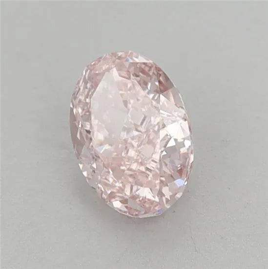 0.65ct Oval Lab Grown Diamond (Colour Fancy Intense Pink, Clarity VS1, IGI Certified)